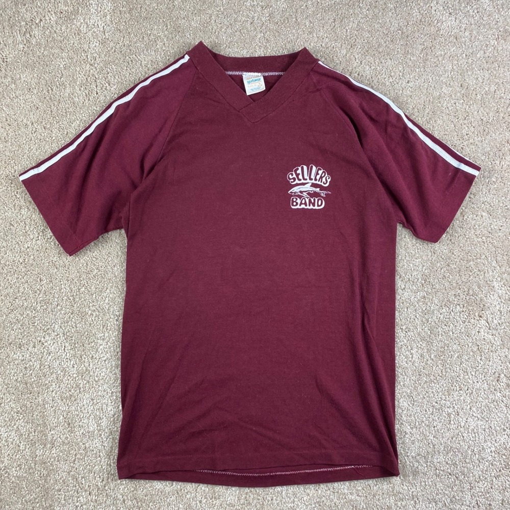 Vintage Gulf Coast Sportswear Sellers Middle School Band Shark T Single Stitch